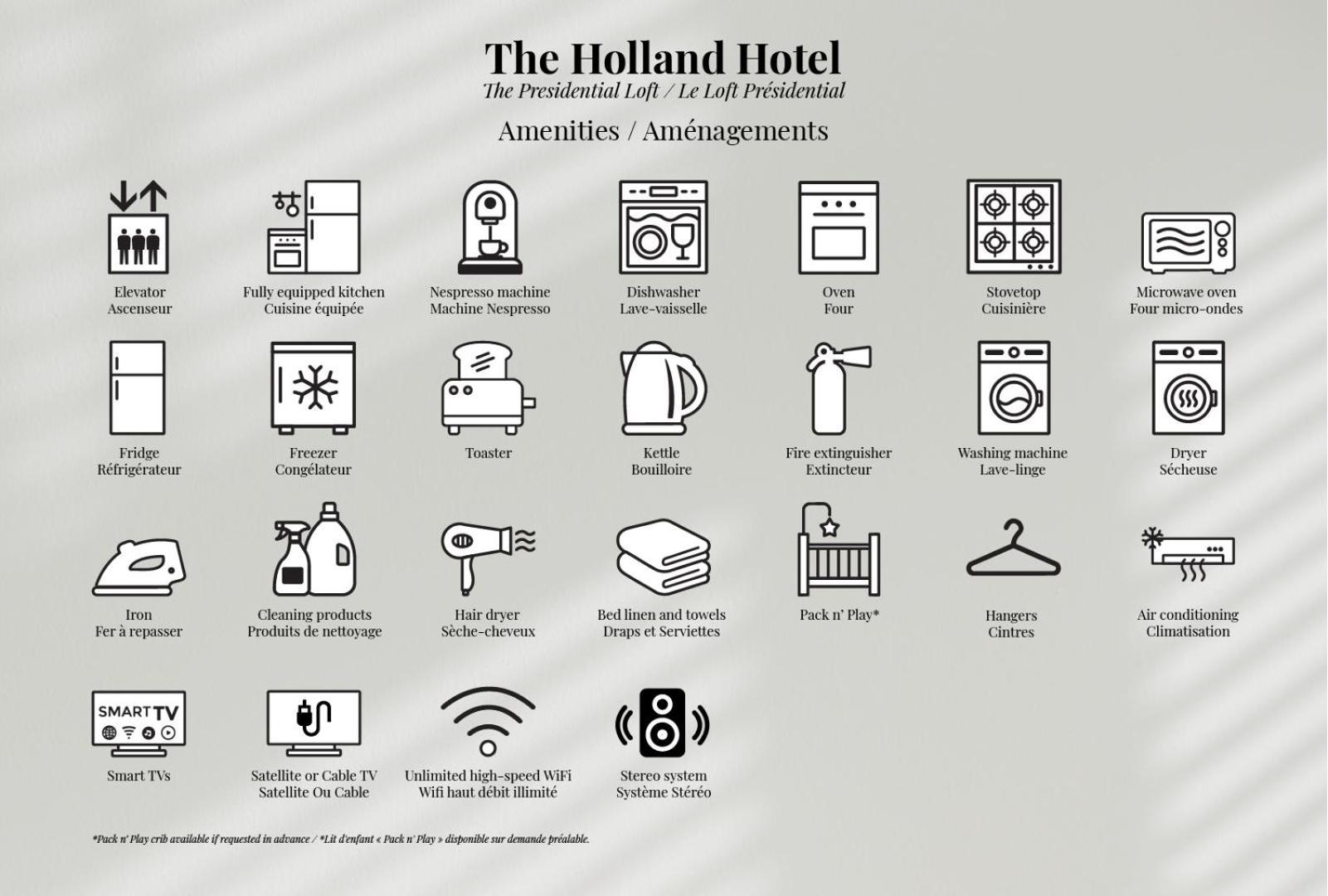 The Holland Hotel By Simplissimmo Montreal Habitación foto